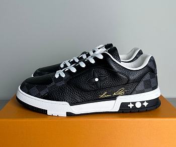 Louis Vuitton LV Trainer Black White Monogram