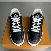 Louis Vuitton LV Trainer Black White Monogram - 4