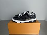 Louis Vuitton LV Trainer Black White Monogram - 3