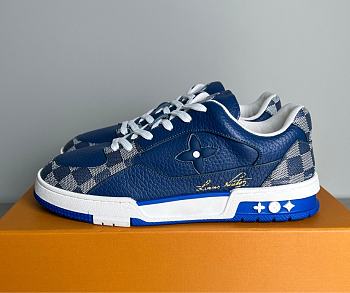 Louis Vuitton LV Trainer Blue Monogram