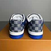 Louis Vuitton LV Trainer Blue Monogram - 3