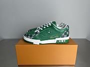Louis Vuitton LV Trainer Green Monogram - 4