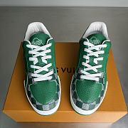 Louis Vuitton LV Trainer Green Monogram - 5