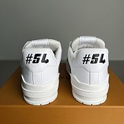 Louis Vuitton LV Trainer White Brown Monogram - 4