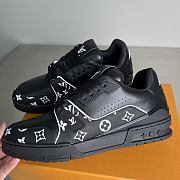 Louis Vuitton LV Trainer Black Monogram - 4