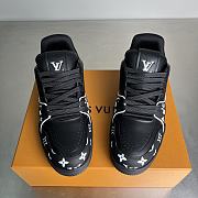 Louis Vuitton LV Trainer Black Monogram - 3