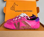Louis Vuitton Sneakerina Monogram Pink - 1