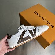 Louis Vuitton Sneakerina Monogram White Brown - 3
