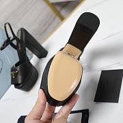 Prada Nappa Leather Platform Sandals Black 115 mm - 3