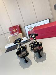 Valentino Slingback Sandals High Heels Black 4CM - 5