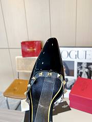 Valentino Slingback Sandals High Heels Black 4CM - 2