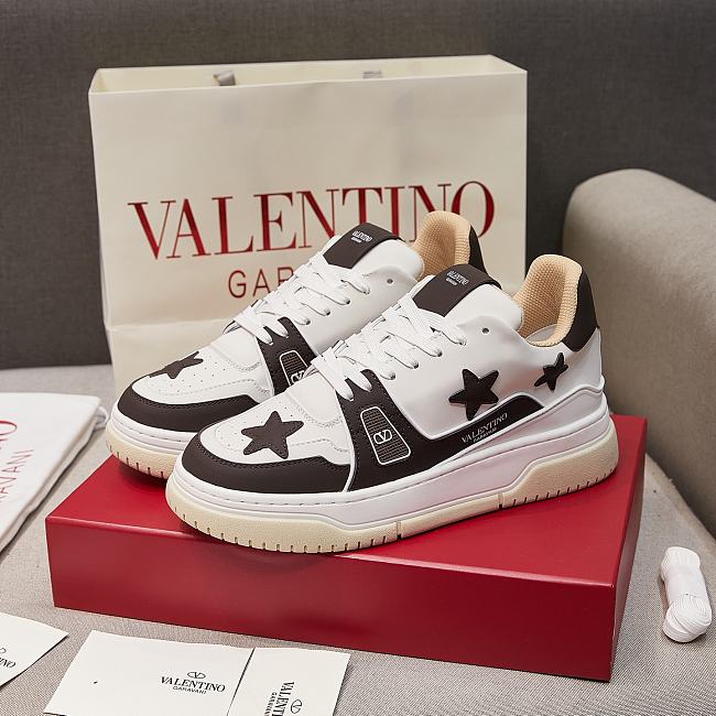 Valentino Sneaker Brown White Star BX90320 - 1