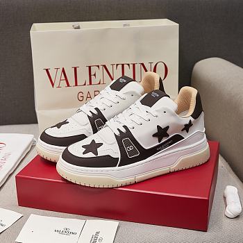 Valentino Sneaker Brown White Star BX90320