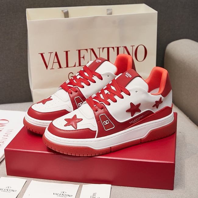 Valentino Sneaker Red White Star BX90320 - 1