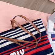 Miu Miu Crochet Tote Bag Multicolored-02 Size 40x16x34cm - 6