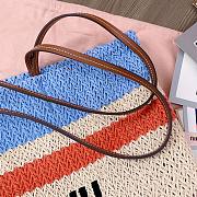 Miu Miu Crochet Tote Bag Multicolored-03 Size 40x16x34cm - 6