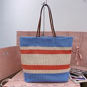 Miu Miu Crochet Tote Bag Multicolored-03 Size 40x16x34cm - 5