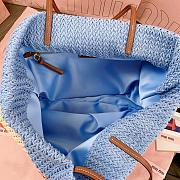 Miu Miu Crochet Tote Bag Multicolored-03 Size 40x16x34cm - 4