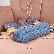 Miu Miu Crochet Tote Bag Multicolored-03 Size 40x16x34cm - 2