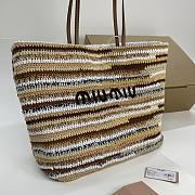 Miu Miu Crochet Tote Bag Multicolored-04 Size 40x16x34cm - 5