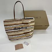 Miu Miu Crochet Tote Bag Multicolored-04 Size 40x16x34cm - 2