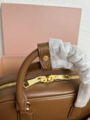 Miu Miu Matelasse Brown Pattern 5BB142 Size 22x10x7cm - 5