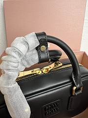 Miu Miu Matelasse Black Pattern 5BB142 Size 22x10x7cm - 5