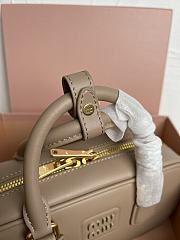 Miu Miu Matelasse Beige Pattern 5BB142 Size 22x10x7cm - 5