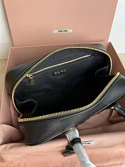 Miu Miu Matelasse Black Pattern 5BB148 Size 27x12x9cm - 4