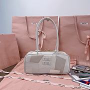 Miu Miu Patchwork White Bag 28x12x9cm - 1