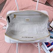Miu Miu Patchwork White Bag 28x12x9cm - 3