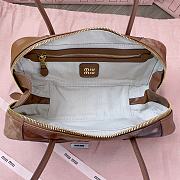 Miu Miu Patchwork Brown Bag 28x12x9cm - 3