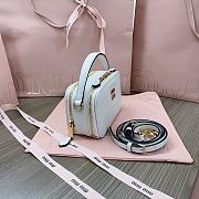 Miu Miu Pillow Bowling White Bag 18x9x6cm - 5