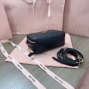 Miu Miu Pillow Bowling Black Bag 18x9x6cm - 4