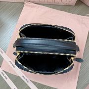 Miu Miu Pillow Bowling Black Bag 18x9x6cm - 2