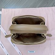 Miu Miu Pillow Bowling Beige Bag 18x9x6cm - 3