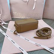 Miu Miu Pillow Bowling Beige Bag 18x9x6cm - 5