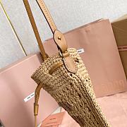 Miu Miu Woven Raffia Mini Bag 20x23cm - 5