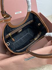 Miu Miu IVY Black Handbag M288 Size 27x11x15cm - 4