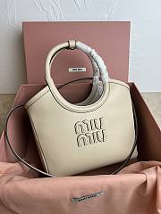 Miu Miu IVY Cream Handbag Size 27x11x15cm - 1