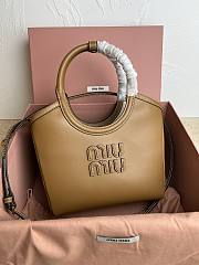 Miu Miu IVY Brown Handbag Size 27x11x15cm - 5