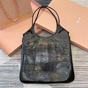 Miu Miu Palisander lvy Naplak Patent Black 35x40cm - 3