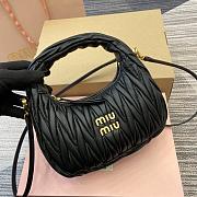 Miu Miu Wander Matelasse Black Size 23x13x7cm - 6