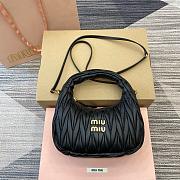 Miu Miu Wander Matelasse Black Size 23x13x7cm - 3