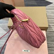 Miu Miu Wander Matelasse Pink Size 23x13x7cm - 4