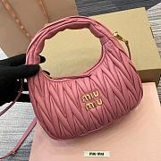 Miu Miu Wander Matelasse Pink Size 23x13x7cm - 2