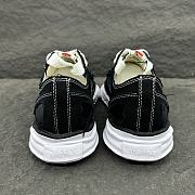 Maison Mihara Yasuhiro Hank OG Sole Canvas Low Black White - 3
