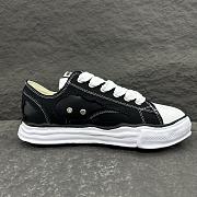 Maison Mihara Yasuhiro Hank OG Sole Canvas Low Black White - 4