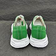 Maison Mihara Yasuhiro Hank OG Sole Canvas Low Green - 3