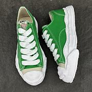 Maison Mihara Yasuhiro Hank OG Sole Canvas Low Green - 4